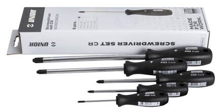 Sada skrutkovac UNIOR 608 CS5 CR • 5xPH