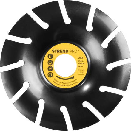 Kotúč Strend Pro, rašpľový, 125 mm, na drevo, do uhlovej brúsky