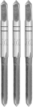 Závitník Strend Pro, M3, 0,5 mm, DIN352, bal. 3 ks Závitník Strend Pro, M3, 0,5 mm, DIN352, bal. 3 ks