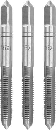 Závitník Strend Pro, M6, 1 mm, DIN352, bal. 3 ks Závitník Strend Pro, M6, 1 mm, DIN352, bal. 3 ks