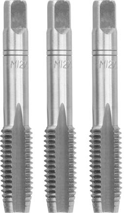 Závitník Strend Pro, M12, 1,75 mm, DIN352, bal. 3 ks Závitník Strend Pro, M12, 1,75 mm, DIN352, bal. 3 ks