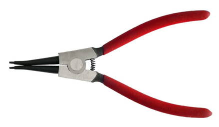 Klieste Strend Pro P0182C 180 mm, na poistné krúžky, rovné