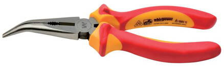 Klieste whirlpower® 15703-311 200 mm, so zahnutým nosom, VDE 1000, DIN5745