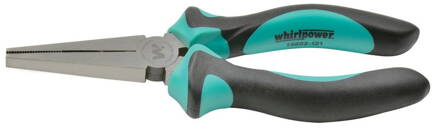 Klieste whirlpower® 15602-121 160 mm, s plochým nosom, Cr-V, Satin, DIN5745
