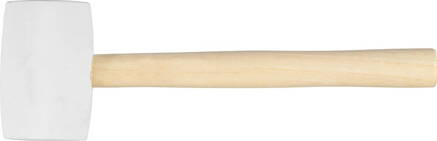 Kladivo Strend Pro HM221 450 g, gumové, WhiteHead, drevo