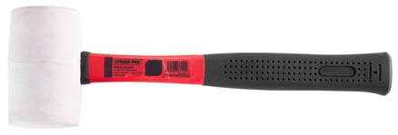 Kladivo Strend Pro HM212 680 g, gumové, WhiteHead, kov/TPR