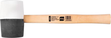 Kladivo Strend Pro HM232 910 g, gumové, BlackWhite, drev. rúčka
