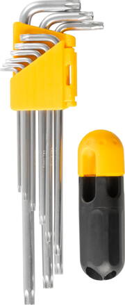 Sada kľúčov Strend Pro HK7008, 9 dielna, Torx, Cr-V, zástrčná