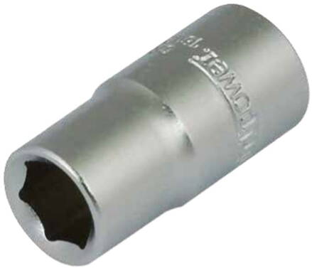 Hlavica whirlpower® 16121-11, 12.0 mm, 1/4", Cr-V, 6point, krátka