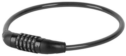 Zamok ZOLI 84620, 10x65 cm, na bicykel, 4code