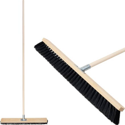 Metla Geco Z60NU, 600 mm, na palicu, drev, s násadou Metla Geco Z60NU, 600 mm, na palicu, drev, s násadou