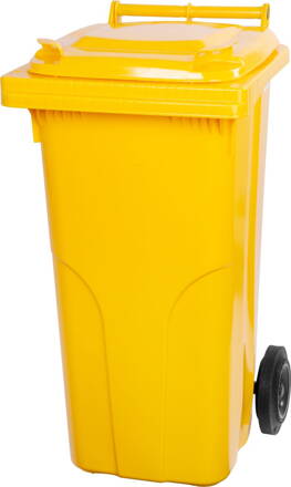 Nadoba MGB 120 lit, plast, žltá 1018, HDPE
