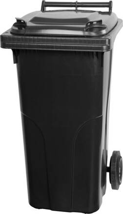 Nadoba MGB 120 lit, plast, čierna, HDPE