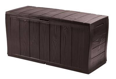 Box Keter® SHERWOOD 270L, hnedá, 117x45x57,5 cm, úložný