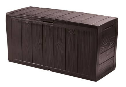 Box Keter® SHERWOOD 270L, hnedá, 117x45x57,5 cm, úložný