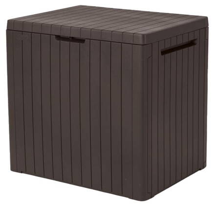 Box Keter® City storage box 113L, hnedý