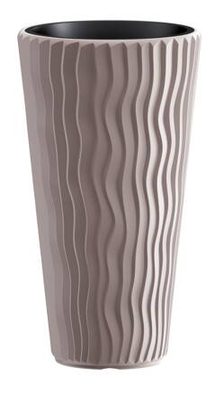 Kvetinac Sandy Slim 400, mocca