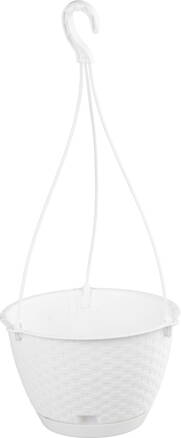 Kvetinac RATOLLA Round W 240, biely
