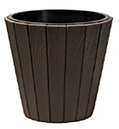 Kvetinac Woode 490, 54 lit, hnedý