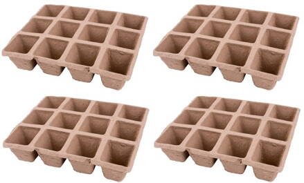 Sadbovac Herrison P1002, papierový, 12 priesad, 21x17x4,5 cm, 1bal. 2 ks