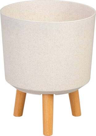Kvetináč Strend pro, farba White Weath Finish, 24,5x24,5x31 cm