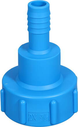 Redukcia Strend Pro, na IBC nádrž, 3/4" hadicový výstup, PVC