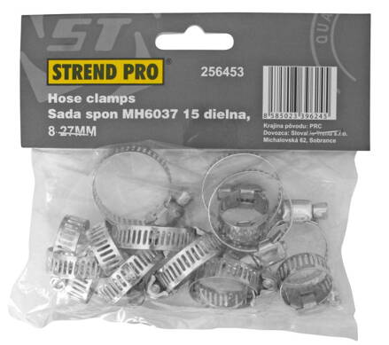 Sada spon Strend Pro HC515, 15 dielna, 8-27 mm