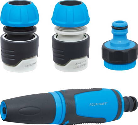 Sada AQUACRAFT® 550390, SoftTouch, spojka, STOP, adaptér, dýza