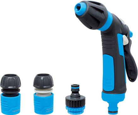 Sada AQUACRAFT® 740531, Comfort, pištoľ X2, spojka 1/2", STOP, adaptér