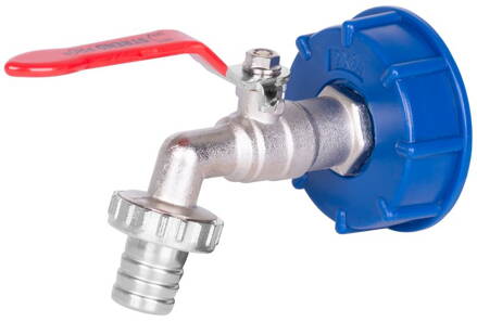 Sada Strend Pro, ventil 3/4"-1" + redukcia plast + výpust, na IBC nádrž