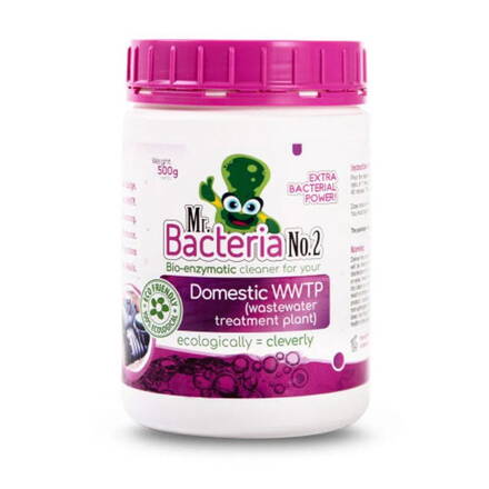 Aktivátor Mr.Bacteria No.2, do čističky odpadových vôd, 500 g