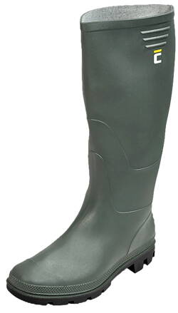 Čižmy boots Ginocchio, olivová 37, Pvc, záhradné