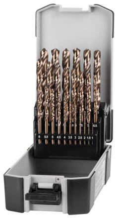 Sada vrtak STREND PRO Premium M2, 25 diena, 1-13 mm, HSS, DIN-338