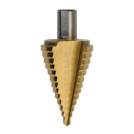 Vrtak STREND PRO 4241, 4-20 mm, TiN, HSS, stupňovitý