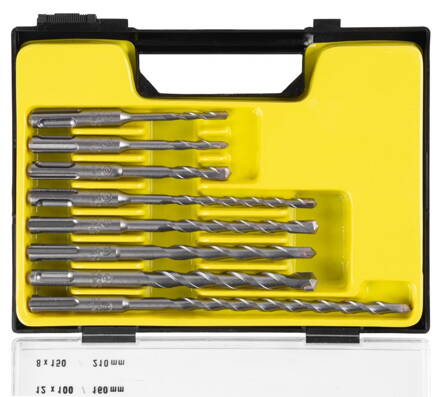 Sada vrtak STREND PRO SD051, 8 dielna, SDS+