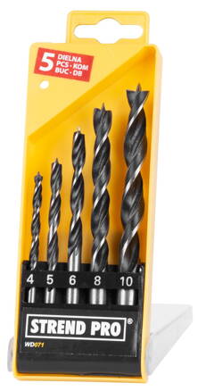 Sada vrtak STREND PRO WD071, 05 dielna, 4-10 mm, Wood