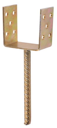 Podpera MA2758, 090 mm, Zn, na zamurovanie