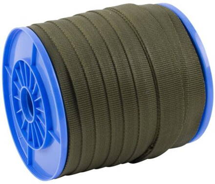Popruh Strend Pro WR50, 35 mm, zelený, 70 m, PP, 270 kg