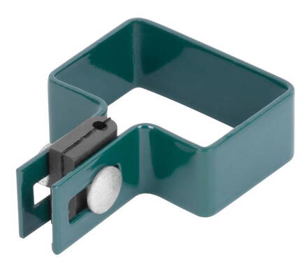 Objimka EUROSTANDARD 60x40, koncova zelena, Zn+PVC, RAL6005