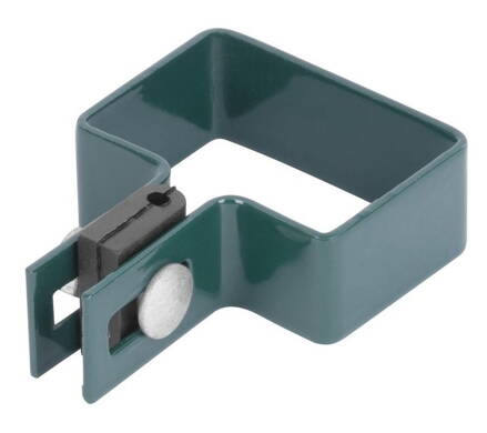 Objimka EUROSTANDARD 60x40, koncova zelena, Zn+PVC, RAL6005
