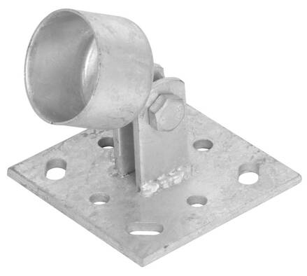 Pätka METALTEC, pre podperu 48mm, na ukotvenie, kĺb, Zn