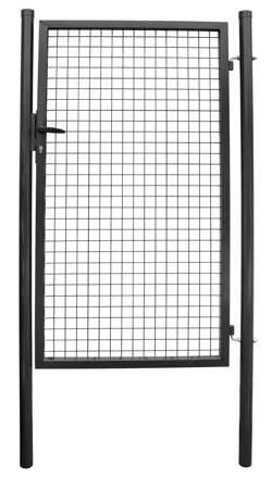 Brana METALTEC ECO 1000/1200/50x50 mm, záhradná, antracit, ZN+PVC, RAL7016