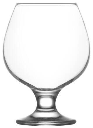 Pohár Misket, LAV, sklenený, na brandy, 390 ml, 64x124 mm, bal. 6 ks
