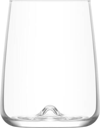 Pohár Terra, LAV, sklenený, na vodu, 360 ml, 64x100 mm, bal. 6 ks