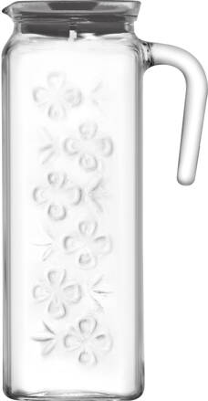 Džbán Bloom, LAV, sklenený, 1248 ml, 84x237 mm, bal. 6 ks