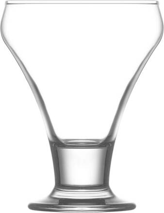 Pohár Frosty, LAV, sklenený, na zmrzlinu, 305 ml, 91x123 mm, bal. 6 ks