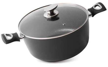 Hrniec MagicHome Black Line, 28 cm, 6,0 lit. s pokrievkou