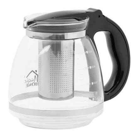 Čajník MagicHome TP021, 1.5 lit, sklo/PP/nerez