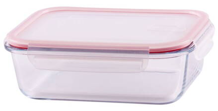 Doza MagicHome BSG2, 1500 ml, 22x17x7 cm, borosilikátové sklo/PP