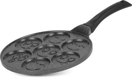 Panvica MagicHome, indukčná, 27cm, na lievance a volské oko, so smajlíkmi, na 7 kusov